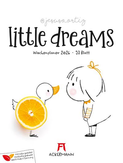 Little Dreams Wochenplaner Kalender 2026