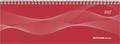 Tischquerkalender Profi rot 2027