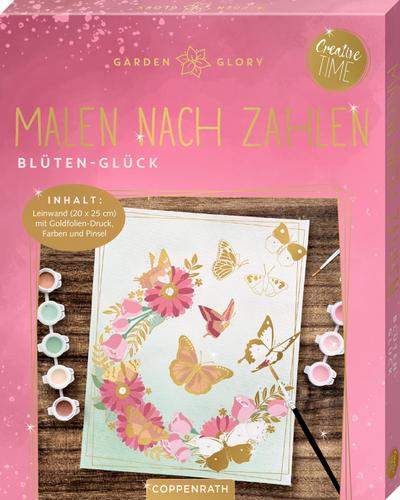 Malen nach Zahlen - Blüten-Glück