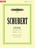 Lieder 3 - Neue Ausgabe, op. 37 bis op. 80, hohe S