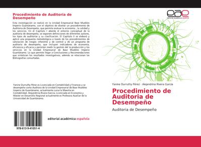 Procedimiento de Auditoria de Desempeño
