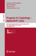 Progress in Cryptology - INDOCRYPT 2023