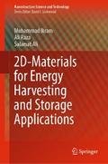 2D-Materials for Energy Harvesting and Storage Applications