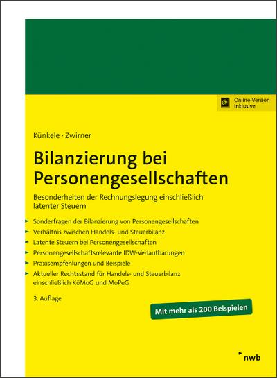 Bilanzierung bei Personengesellschaften