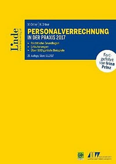 Personalverrechnung in der Praxis 2017 (f. Österreich)
