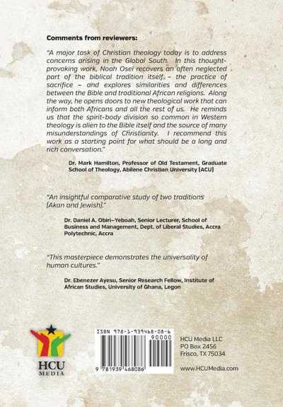 Asante - Old Testament Sacrificial Systems - A Comparison