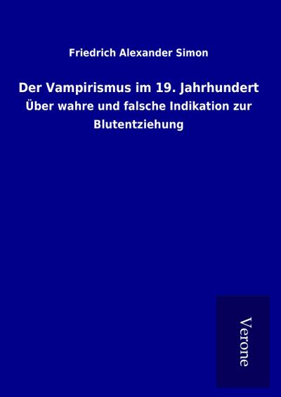 Der Vampirismus im 19. Jahrhundert
