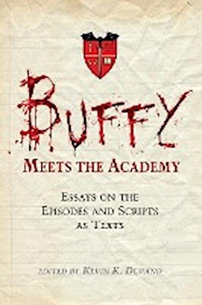 Buffy Meets the Academy