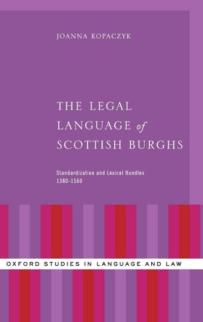 Legal Language of Scottish Burghs