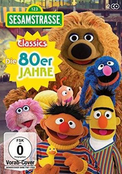 Sesamstraße Classics - Die 80er Jahre,2 DVD