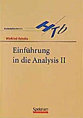 Einführung in die Analysis II