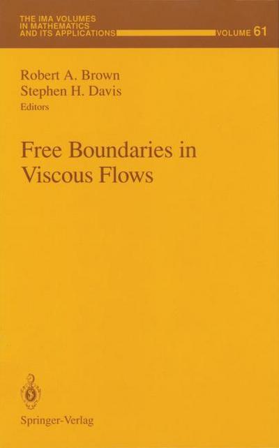 Free Boundaries in Viscous Flows