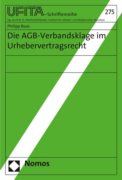 Die AGB-Verbandsklage im Urhebervertragsrecht