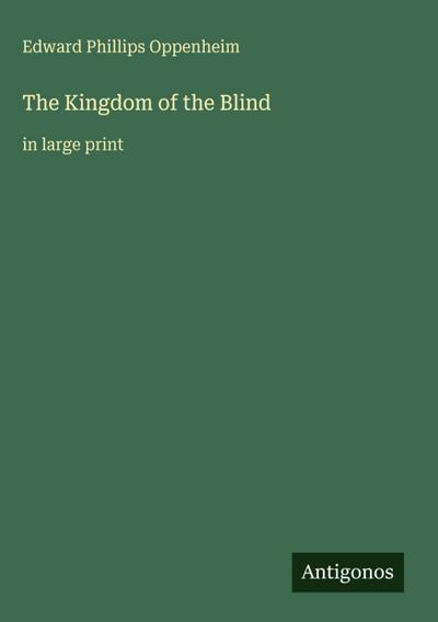 The Kingdom of the Blind