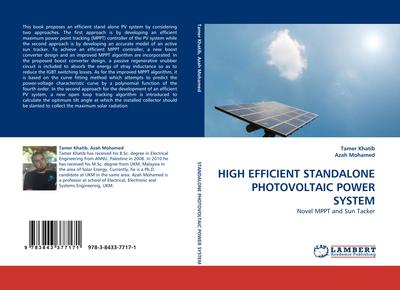 HIGH EFFICIENT STANDALONE PHOTOVOLTAIC POWER SYSTEM