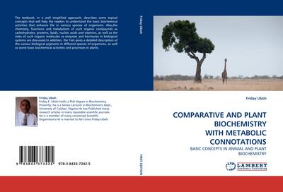 COMPARATIVE AND PLANT BIOCHEMISTRY WITH METABOLIC CONNOTATIONS
