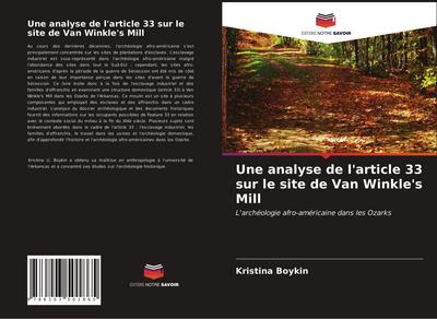 Une analyse de l’article 33 sur le site de Van Winkle’s Mill