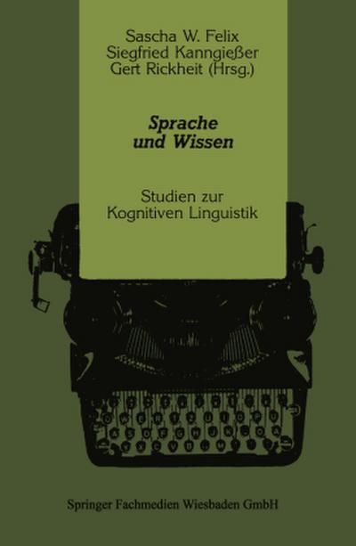Sprache und Wissen