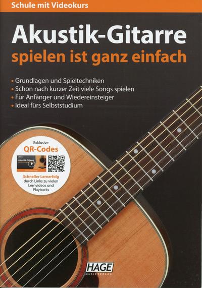 Akustik-Gitarre spielen ist ganz einfach