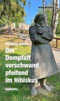 Der Dompfaff verschwand pfeifend im Hibiskus