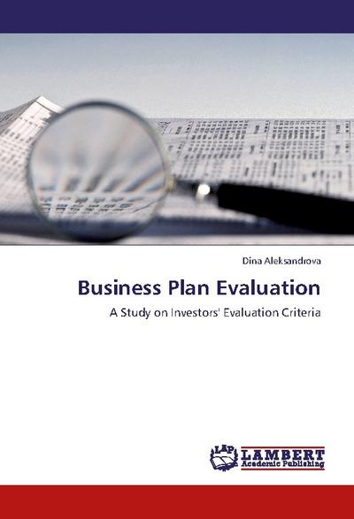 Business Plan Evaluation - Dina Aleksandrova