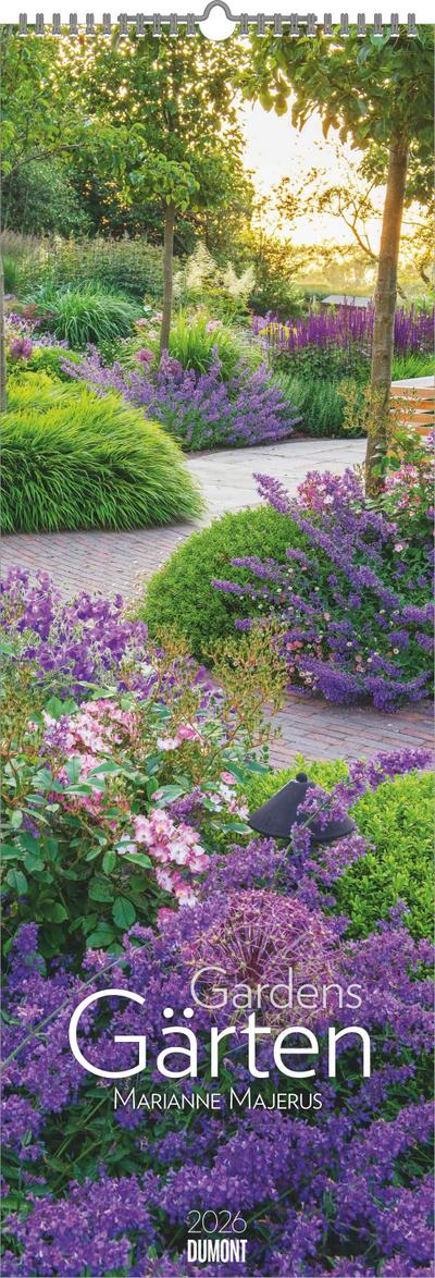 Gärten 2026 - Foto-Kalender - Wand-Kalender - King-Size - 34x98