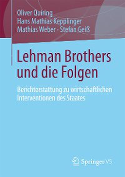 Lehman Brothers und die Folgen