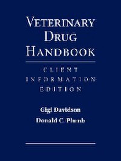Veterinary Drug Handbook