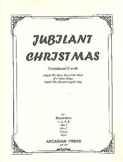 Jubilant Christmasfor 4 recorders (AATB)