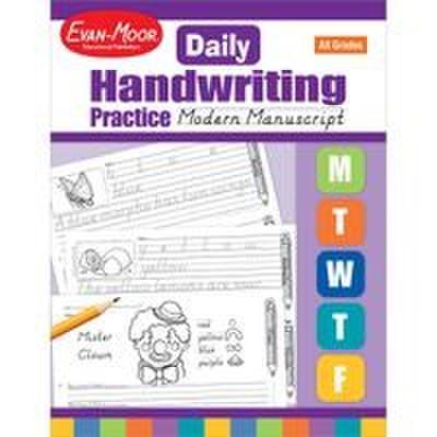 Daily Handwriting Modern Manuscript Te