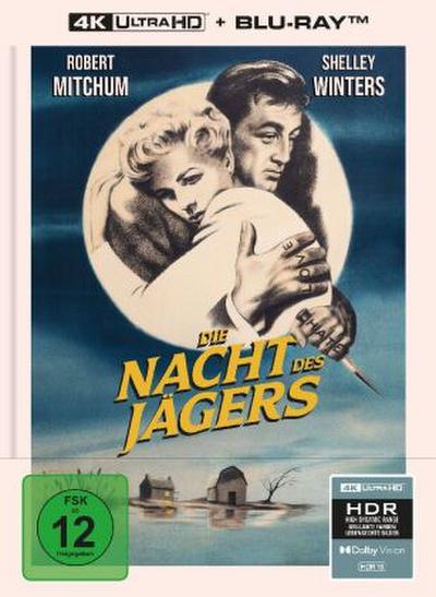 Nacht des Jägers, Die (UHD+BR) LCE -Mediabook-  Limited Collectors Edition 4K, 2Disc
