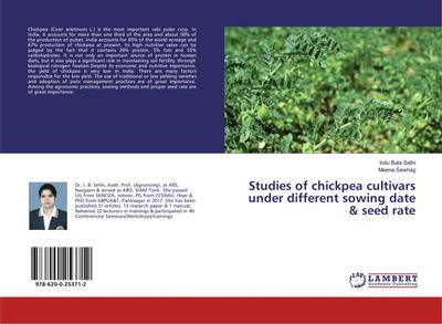 Studies of chickpea cultivars under different sowing date & seed rate