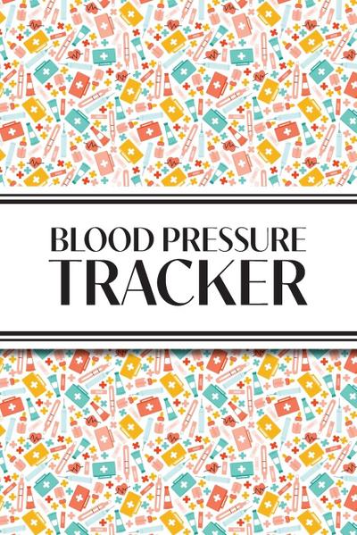 1-Year Blood Pressure Tracker (Multi-Color First Aid)