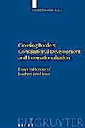 Crossing Borders: Constitutional Development and Internationalisation