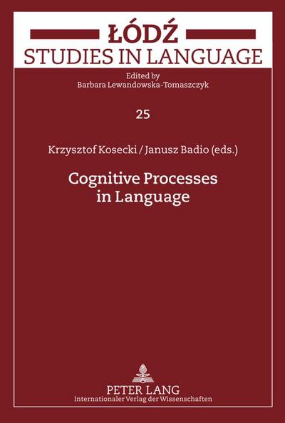 Cognitive Processes in Language