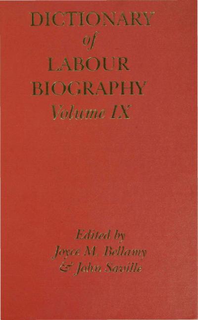Dictionary of Labour Biography