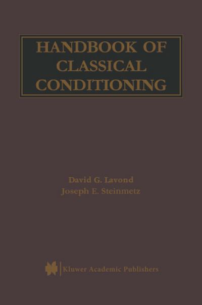 Handbook of Classical Conditioning