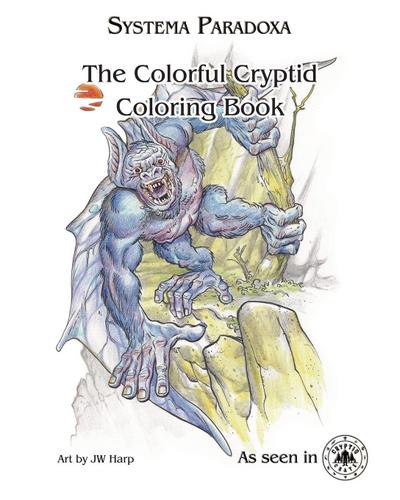 The Colorful Cryptid Coloring Book