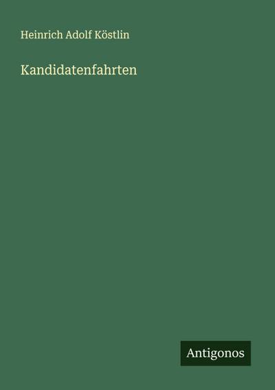 Kandidatenfahrten