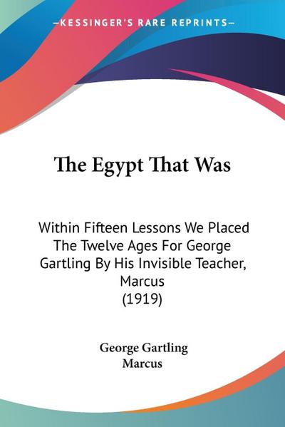 The Egypt That Was