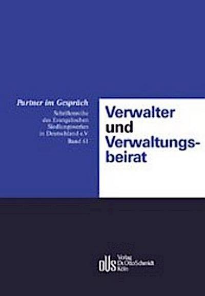 Verwalter und Verwaltungsbeirat