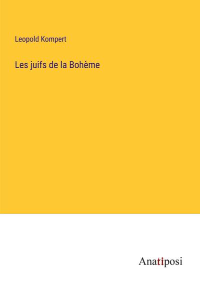 Les juifs de la Bohème