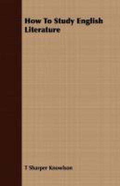 How To Study English Literature