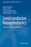 Semiconductor Nanophotonics