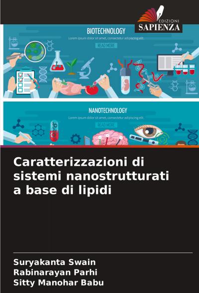 Caratterizzazioni di sistemi nanostrutturati a base di lipidi