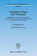 Integrität in Staat und Wirtschaft
