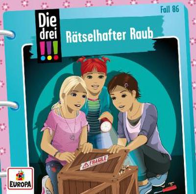 Die drei !!! 86 - Rätselhafter Raub, 1 Audio-CD
