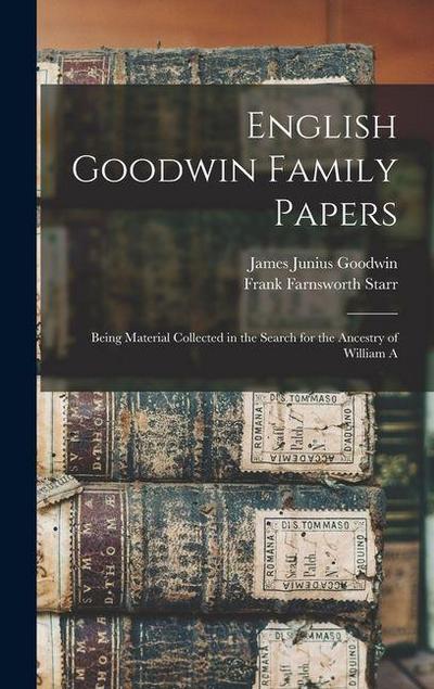 English Goodwin Family Papers