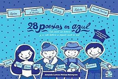 28 poesías en azul
