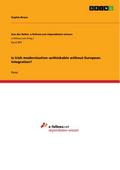 Is Irish modernisation unthinkable without Europea